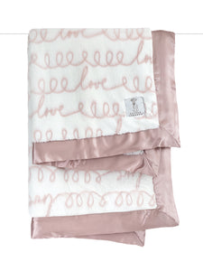 Luxe Love Scribble Blanket