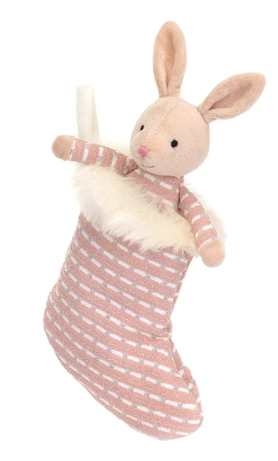 Shimmer Stocking Bunny
