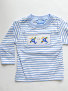 Airplanes Smocked T-Shirt 315P -Infant