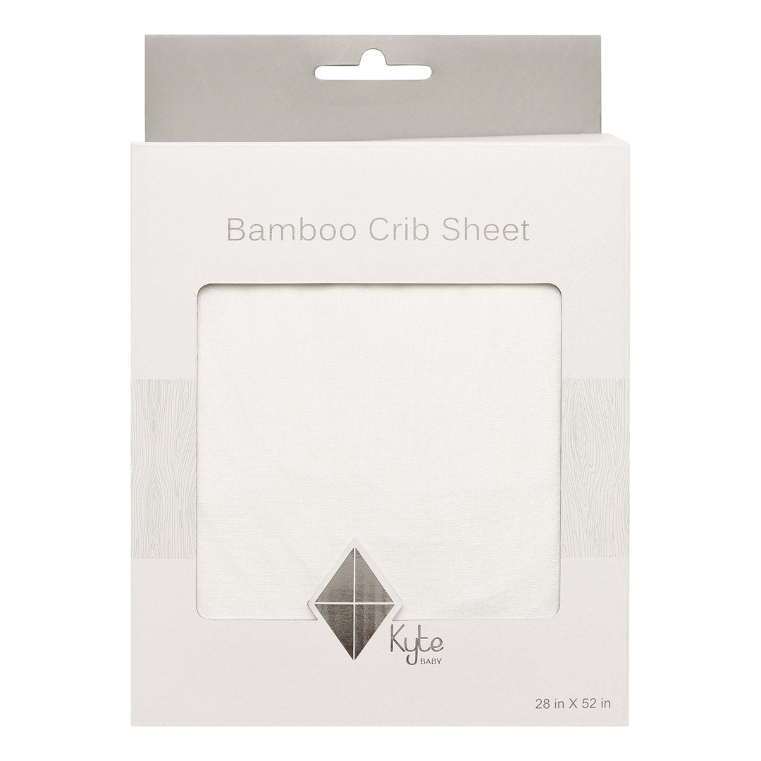 Fitted Crib Sheet in Cloud