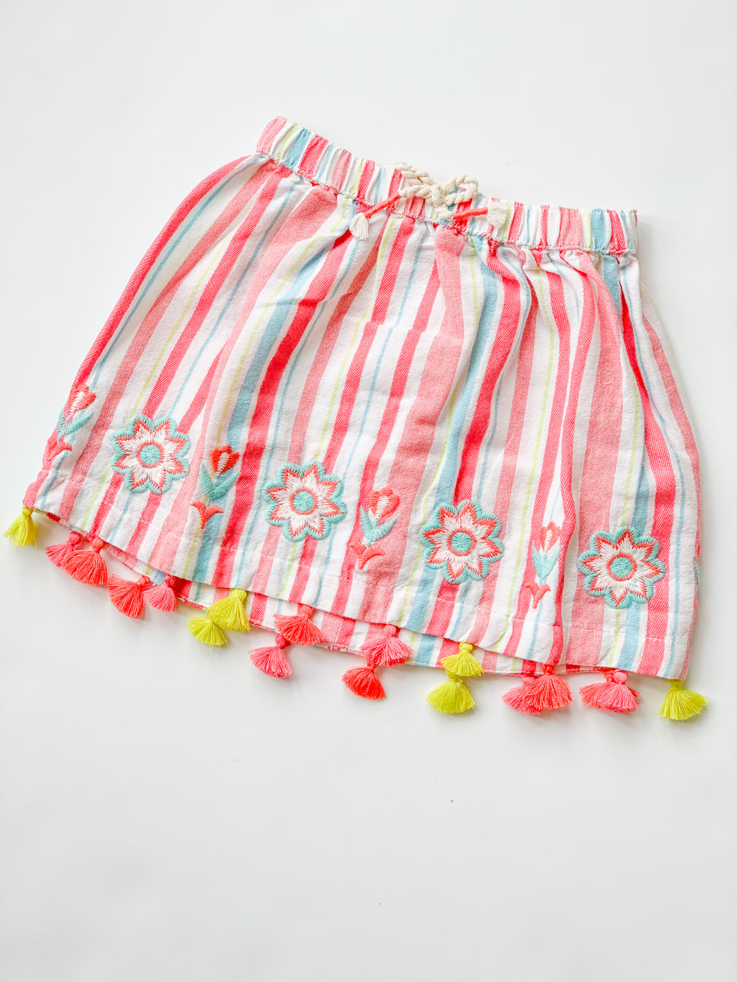 Pink Tassel Skirt-Toddler girls