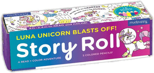 Luna Unicorn Blasts off! Story Roll
