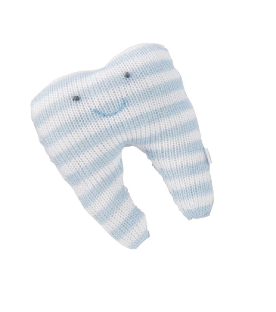 Blue Stripe Tooth Pillow