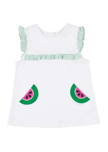 Vacay Ready Watermelon Top-Toddler girls
