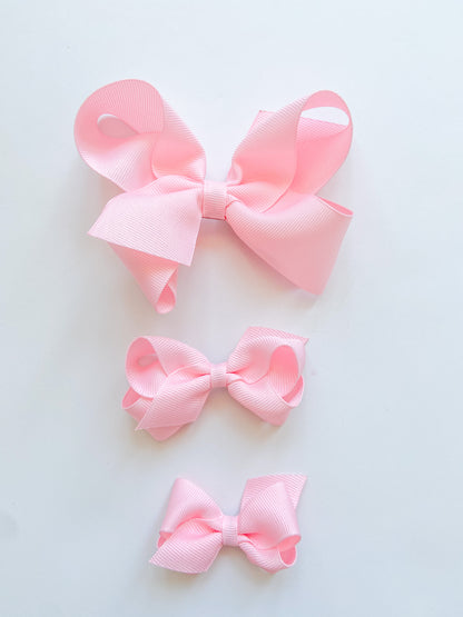 Light Pink Hair Bow