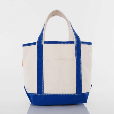 Handy Open Top Tote- Royal Blue