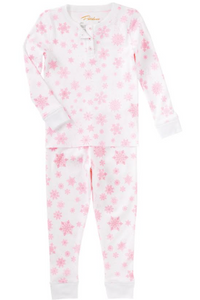 Pink Flurries Pajama Set