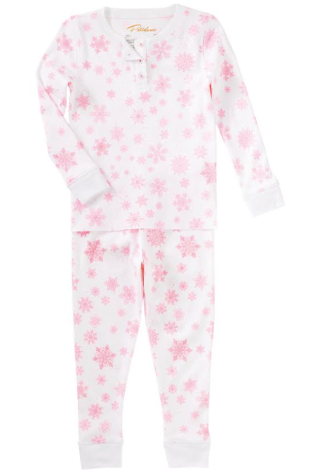 Pink Flurries Pajama Set