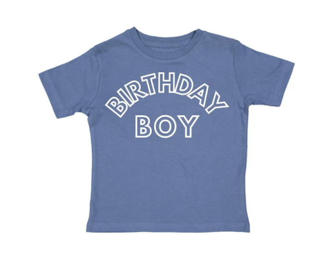 Birthday Boy Short Sleeve T-Shirt