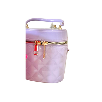 Jelly Little Bucket Crossbody - Purple