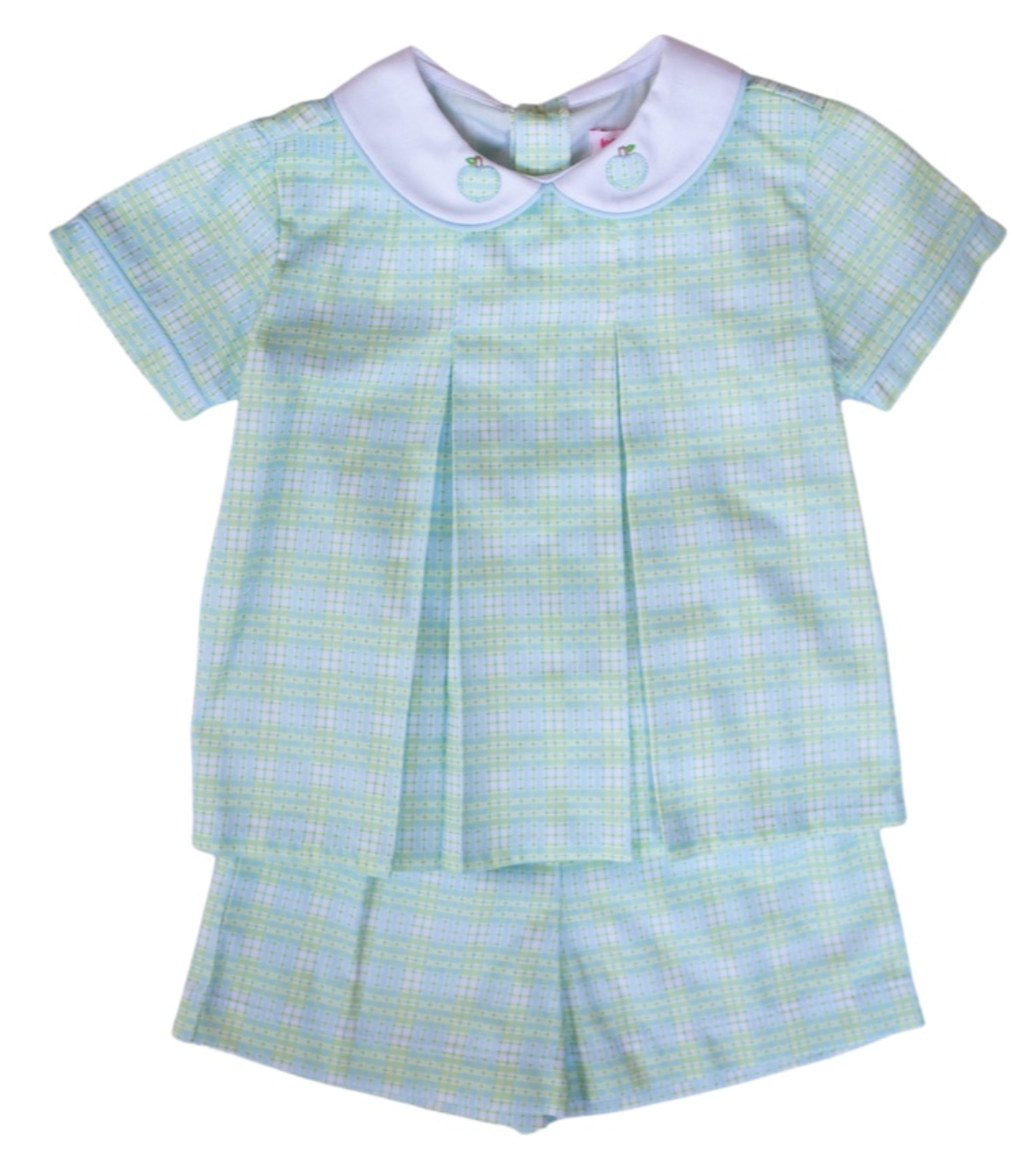 Boys Short Set - Estes Gingham