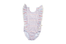 Load image into Gallery viewer, Rosie Ruffle Onepiece Swimsuit Rainbow