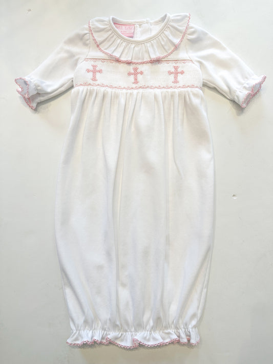 Crosses - White knit girl's sac