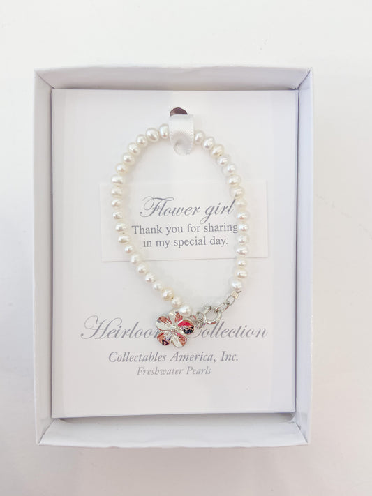 FWP bracelet flower girl