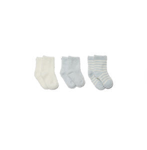 CozyChic Lite Infant Sock 3 Pack - Blue