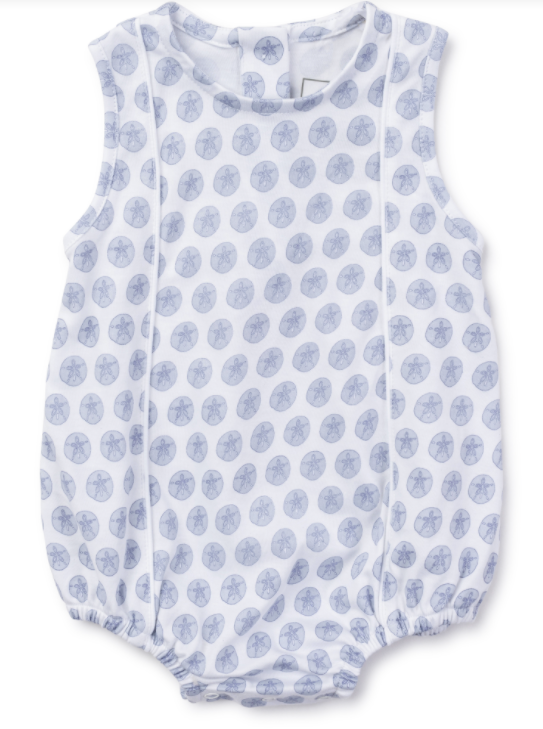 Reid Bubble Blue seaside sand dollar