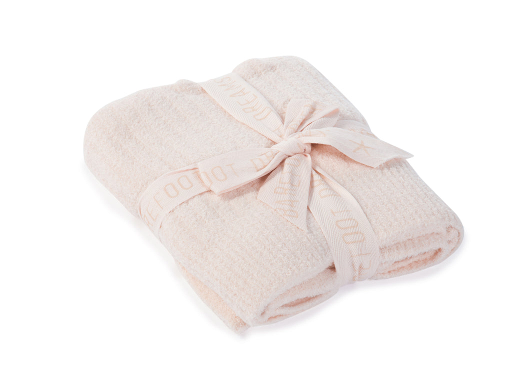 CozyChic Lite Ribbed Blanket Pink