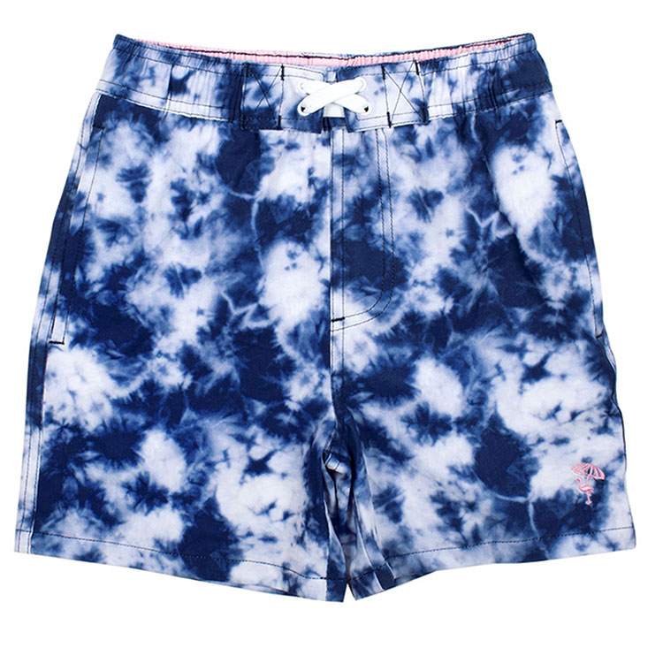 Navy Tie Dye Trunks