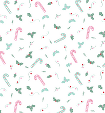 Load image into Gallery viewer, Once Upon A Time Onesie Holly Candy Cane