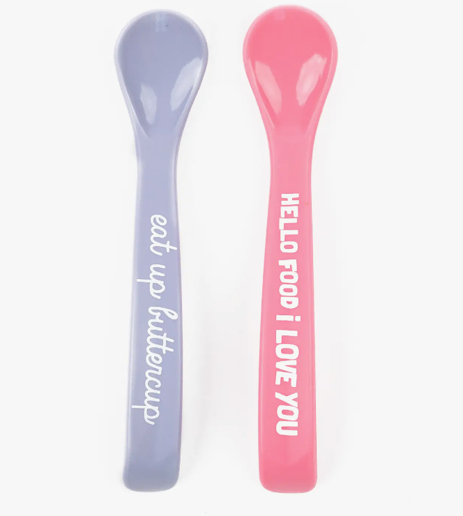 Eat Up/Hello Food Spoon Set