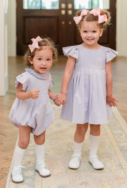 Lindley Lavender Pleat Dress