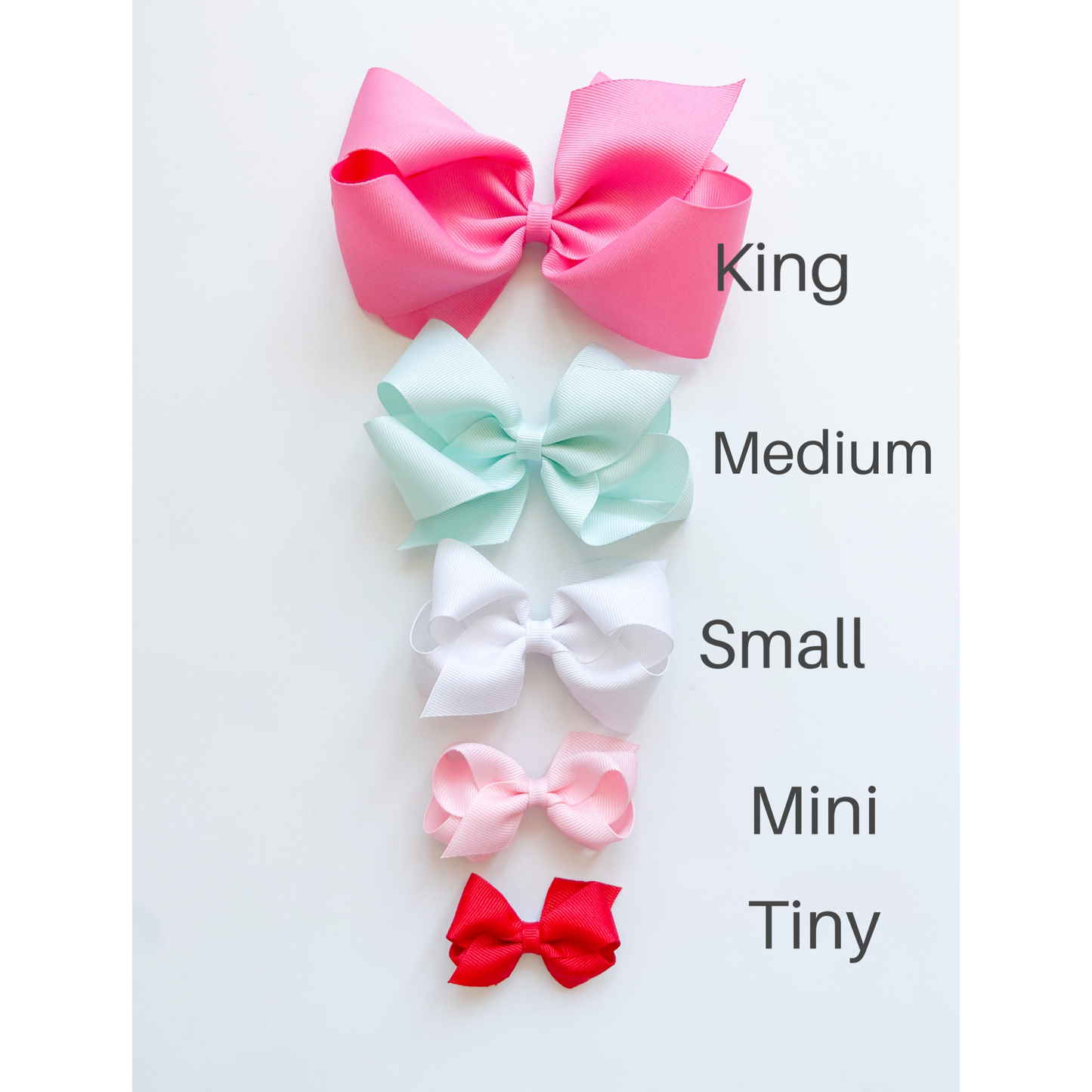 Light Pink Hair Bow