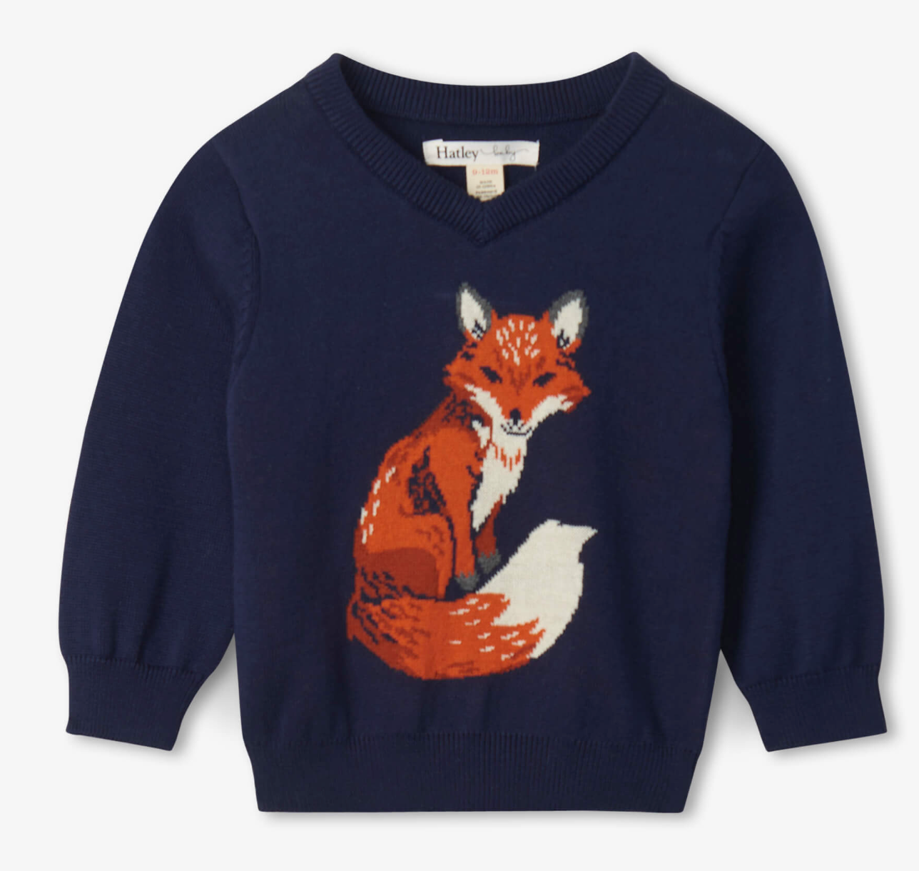 Clever Fox Baby Sweater