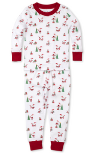 Santa Santics Pajama Set