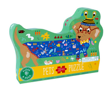 Load image into Gallery viewer, Pets 20 PC &quot;Sausage Dog&quot; Shaped Jigsaw with Shaped Box