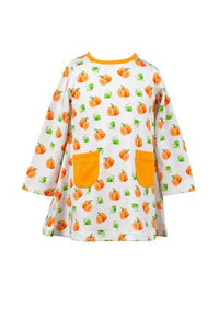 Parker Pumpkin A-Line Dress - Infant