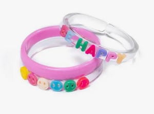 Be happy Candy Pink Bangles