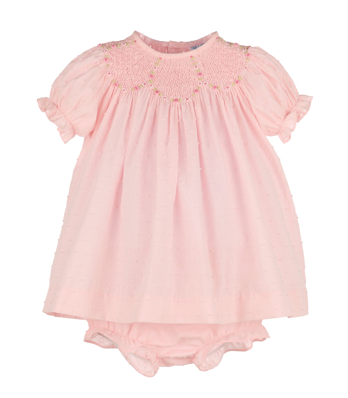 Swiss Dot Smock Bishop 8351