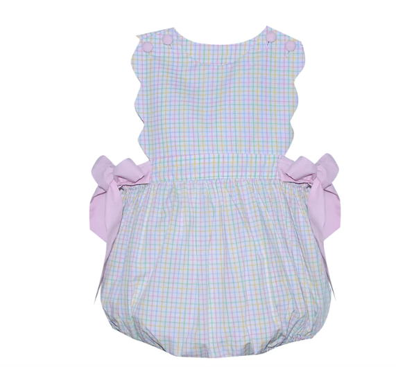 Multi Plaid Julip Girl Bubble