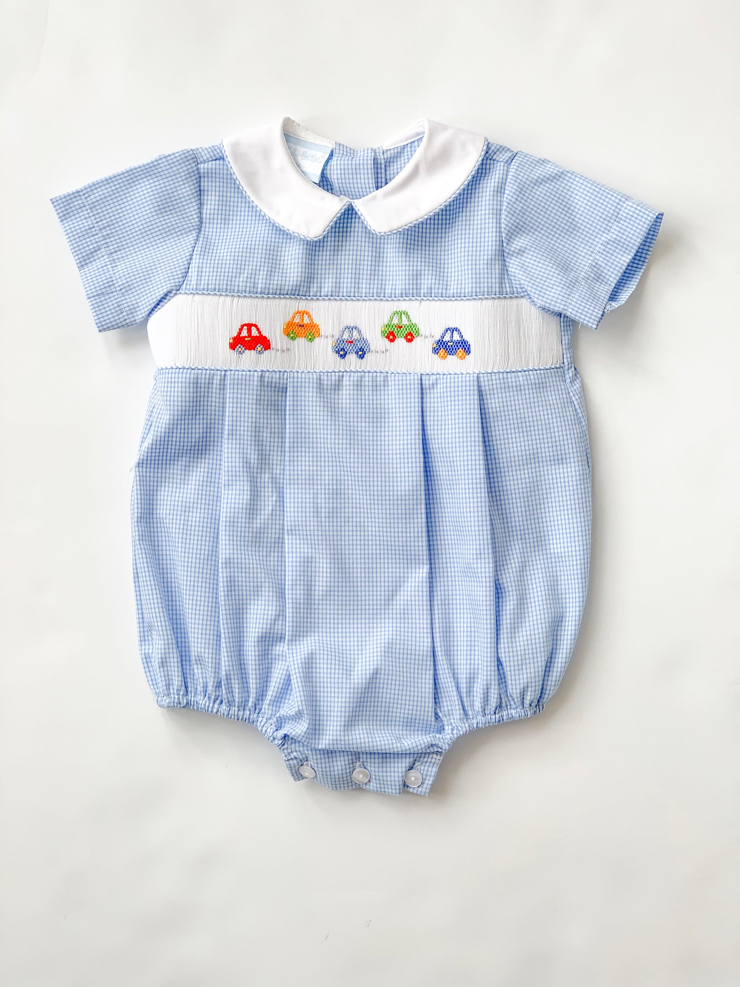 Cars Gingham Bubble-infant