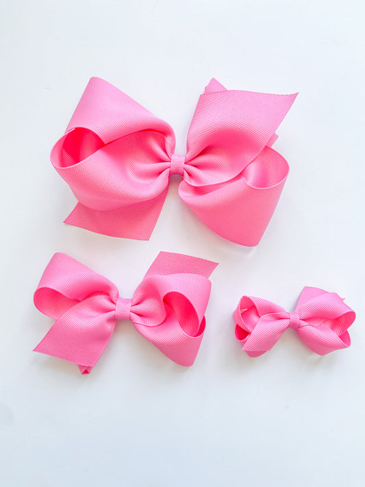 Pink Hair Bow