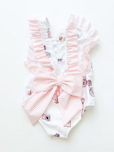 Paris Swimsuit Ruffle- Infant