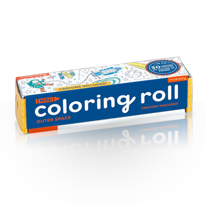 Outer Space Mini Coloring Roll