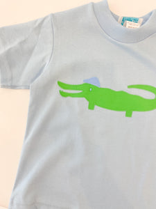 Blue Alligator Tee Shirt