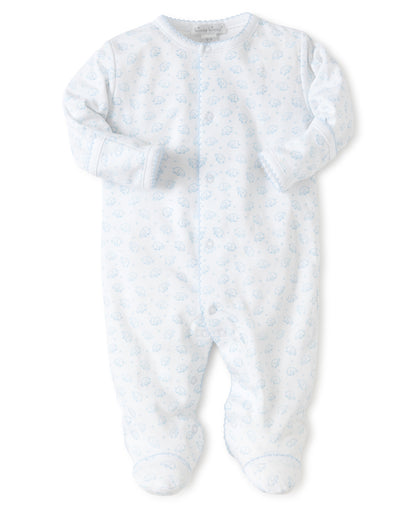 Ele-fun footie print-infant