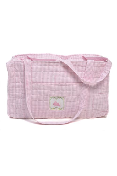 Quilted Luggage Duffle Bunny