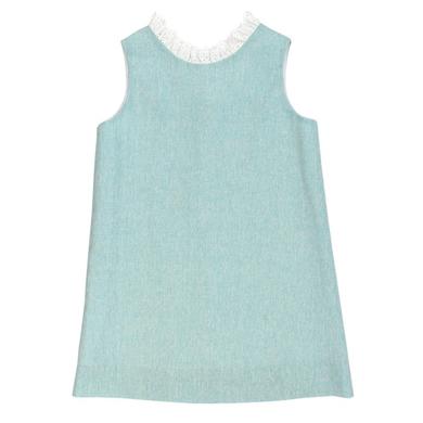 Seafoam Linen Aline Dress