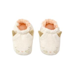 Peach Baby Booties