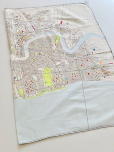 Nola Map Blanket