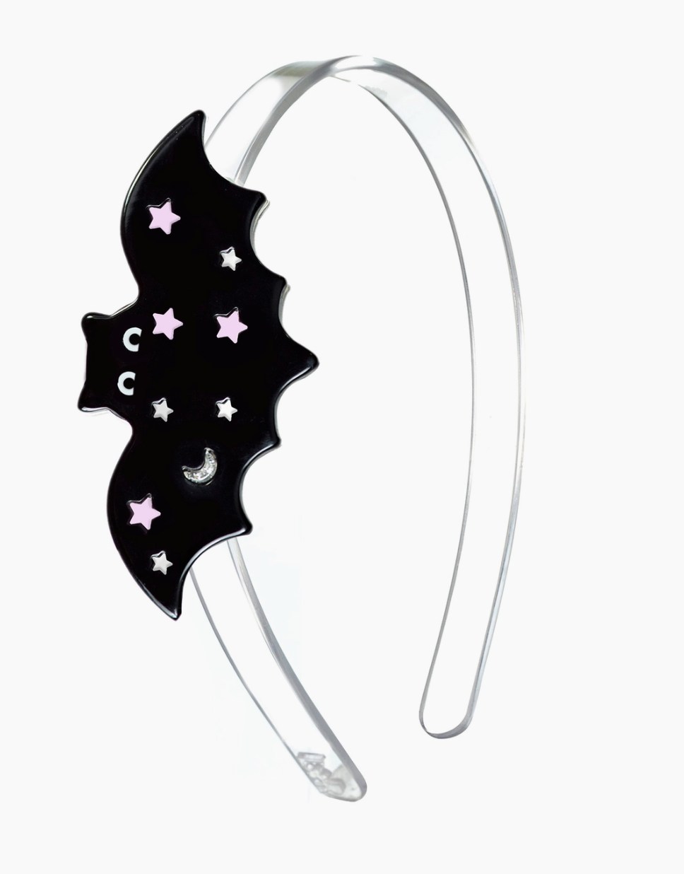 Starry Bat Black Headband