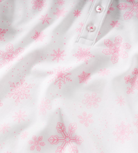 Load image into Gallery viewer, Pink Flurries Onesie and Hat
