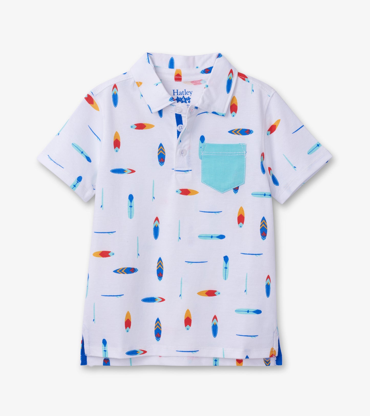 Surfboards Polo Tee-Toddler boys