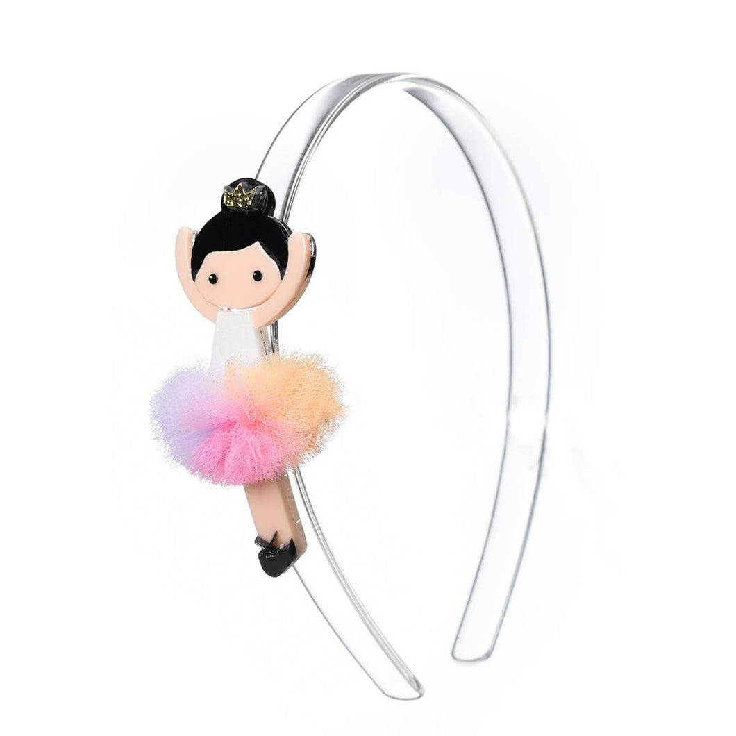 Brunette Ballerina Headband