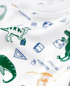 Dino Goes to School Pajama Set