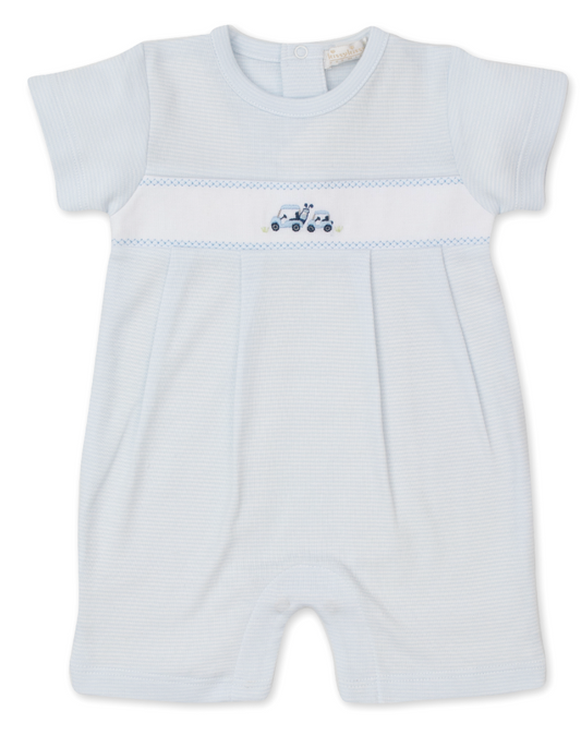 Premier Hole in One Short Play Romper with Stripe