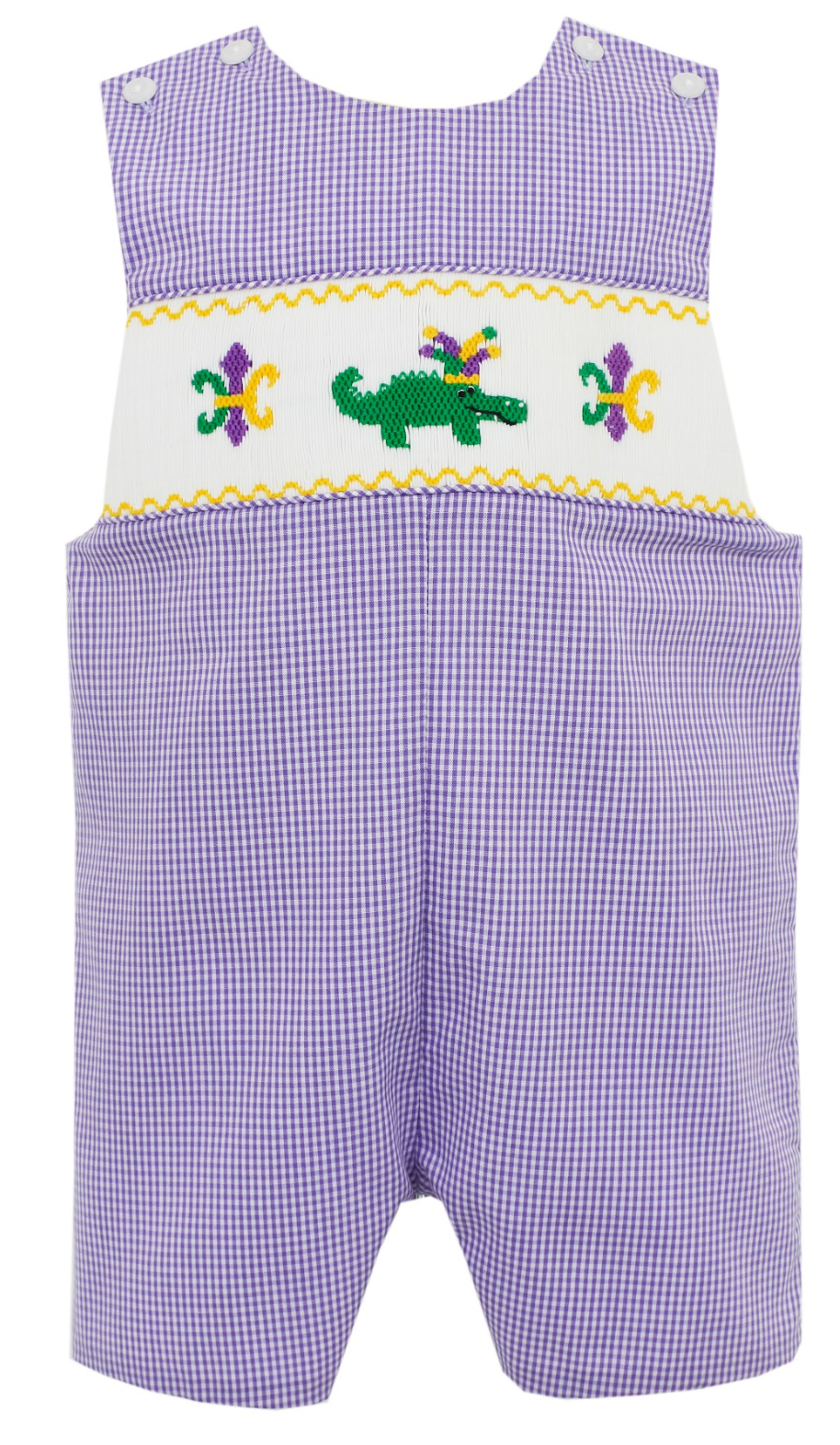Mardi Gras Smocked Jon Jon 510K
